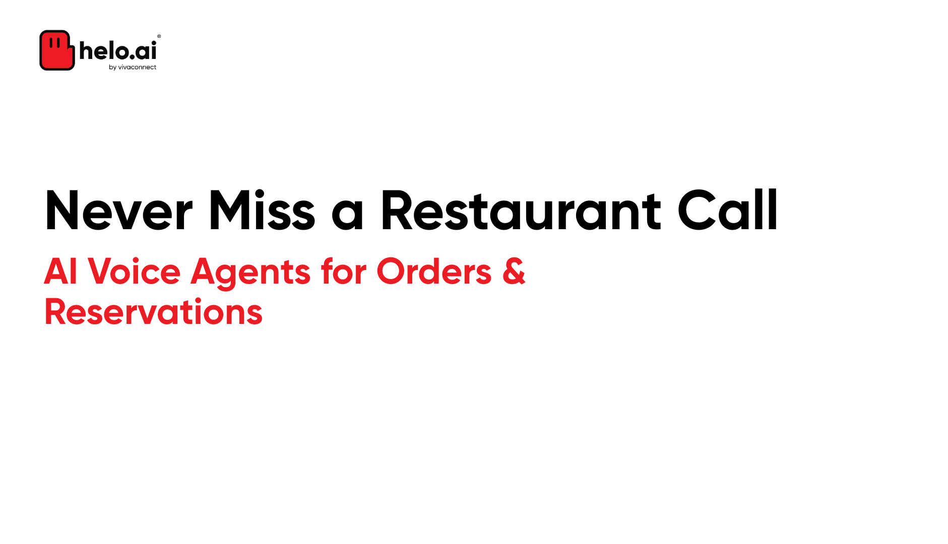 Never Miss a Restaurant Call